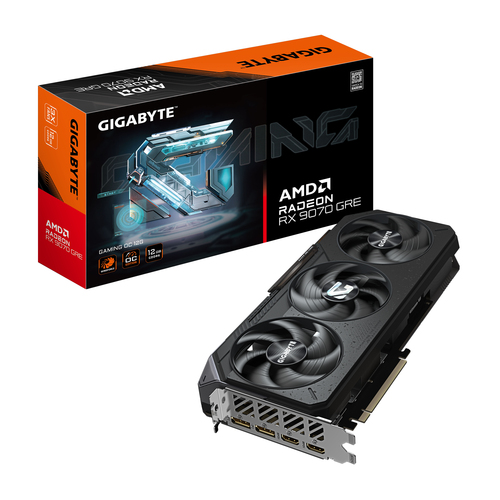 GIGABYTE Radeon RX 9070 GRE GAMING OC 12G AMD 12 Go GDDR6