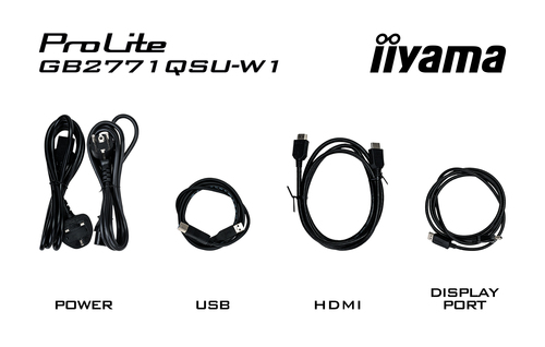 iiyama G-MASTER GB2771QSU-W1 écran plat de PC 68,6 cm (27