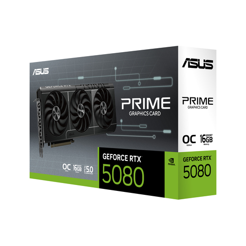ASUS Prime -RTX5080-O16G NVIDIA GeForce RTX 5080 16 Go GDDR7