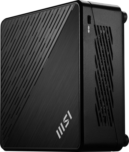 MSI Cubi N ADL S-078EU Intel® N N100 4 Go DDR4-SDRAM 128 Go SSD Windows 11 Pro Mini PC Noir