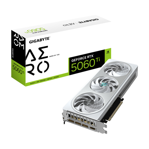 GIGABYTE GeForce RTX 5060 Ti AERO OC 16G Carte Graphique