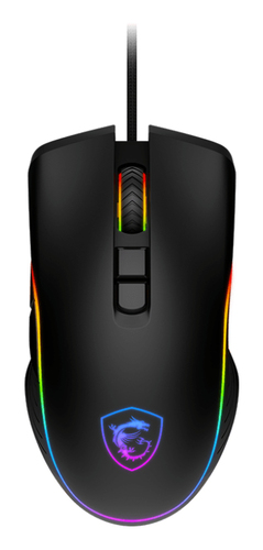 MSI FORGE GM300 souris Gaming Ambidextre USB Type-A Optique 7200 DPI