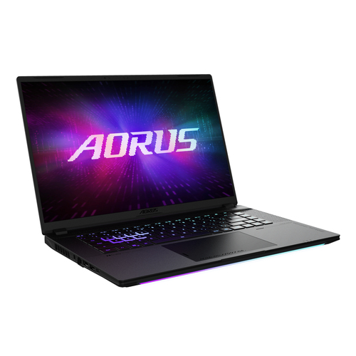 GIGABYTE AORUS MASTER 16 Ordinateur Portable Gaming - 16.0“, 240Hz OLED, AMD Ryzen 9 9955X3D, RTX 5080, 32Go DDR5 5600MHz, 1To SSD, Windows 11 Pro, Garantie 2 ans, AORUS MASTER 16 6YJM5FRE64SP