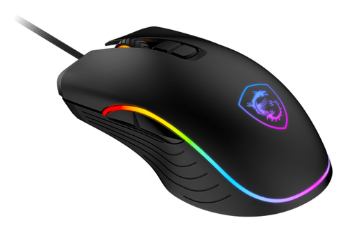 MSI FORGE GM300 souris Gaming Ambidextre USB Type-A Optique 7200 DPI