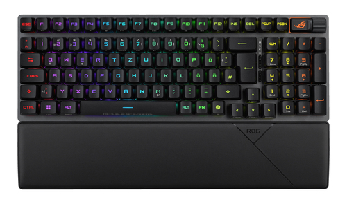 ASUS ROG Strix Scope II 96 RX clavier Gaming USB + RF Wireless + Bluetooth Noir