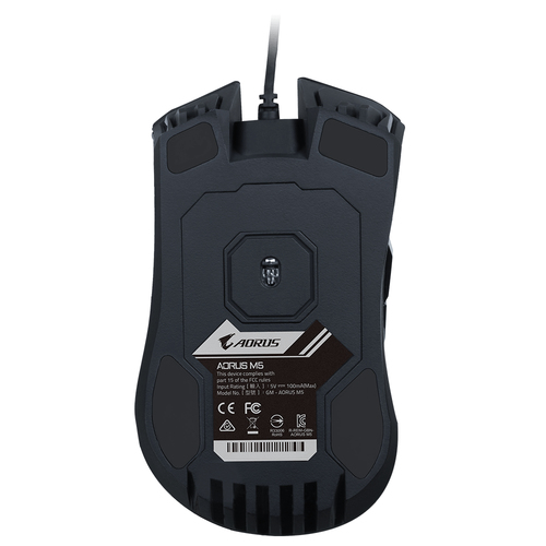 GIGABYTE AORUS M5 souris Gaming Droitier USB Type-A Optique 16000 DPI