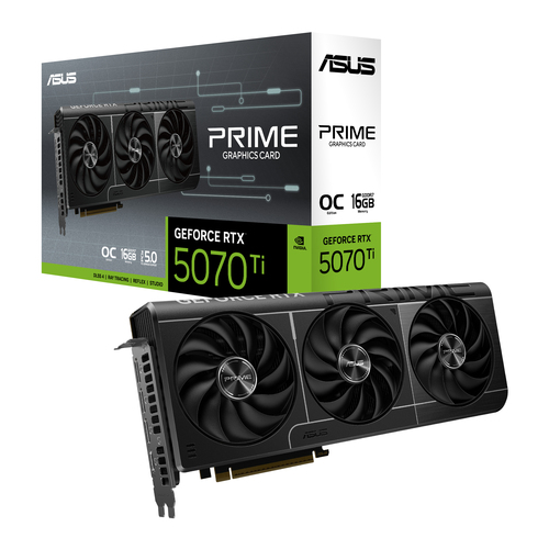 ASUS Prime -RTX5070TI-O16G NVIDIA GeForce RTX 5070 Ti 16 Go GDDR7