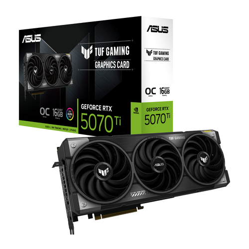 ASUS TUF Gaming TUF-RTX5070TI-O16G-GAMING NVIDIA GeForce RTX 5070 Ti 16 Go GDDR7