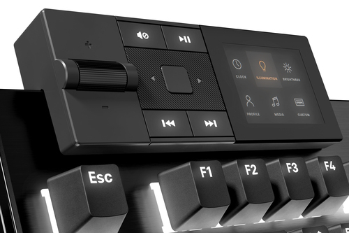 be quiet! Dark Mount FR | clavier mécanique silencieux | switches tactiles | pavé numérique et module multimédia modulaires | ARGB | layout FR