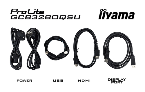 iiyama G-MASTER GCB3280QSU-B2 écran plat de PC 80 cm (31.5