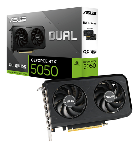 ASUS Dual -RTX5050-O8G NVIDIA GeForce RTX 5050 8 Go GDDR6