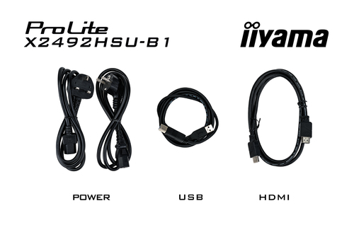 iiyama ProLite X2492HSU-B1 écran plat de PC 60,5 cm (23.8
