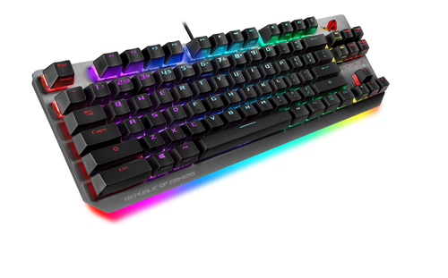 ASUS ROG Strix Scope NX TKL clavier Gaming USB Noir, Gris