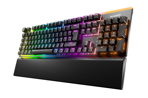 be quiet! Light Mount FR | clavier mécanique silencieux | switches linéaires | ARGB | layout FR