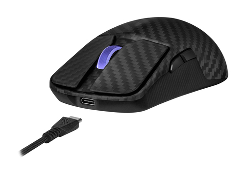 ASUS ROG Harpe Ace Extreme souris Gaming Droitier RF Wireless + Bluetooth + USB Type-A Optique 42000 DPI