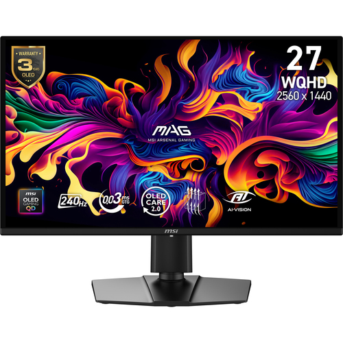 MSI MAG 274QP QD-OLED X24 écran plat de PC 67,3 cm (26.5