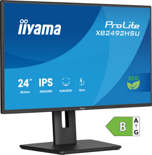 iiyama ProLite XB2492HSU-B1 écran plat de PC 60,5 cm (23.8