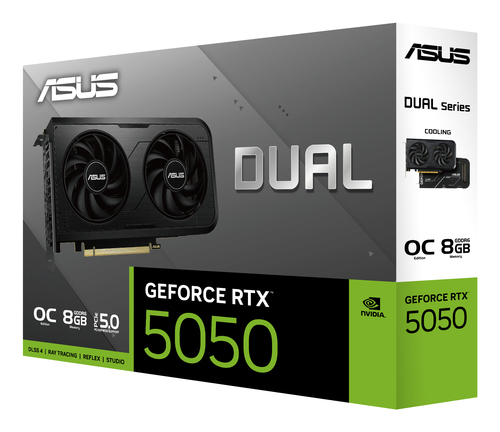 ASUS Dual -RTX5050-O8G NVIDIA GeForce RTX 5050 8 Go GDDR6