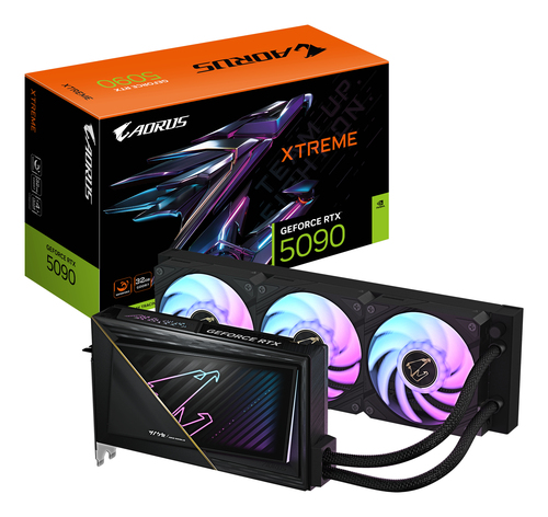 GIGABYTE AORUS GeForce RTX 5090 XTREME WATERFORCE 32G Carte Graphique