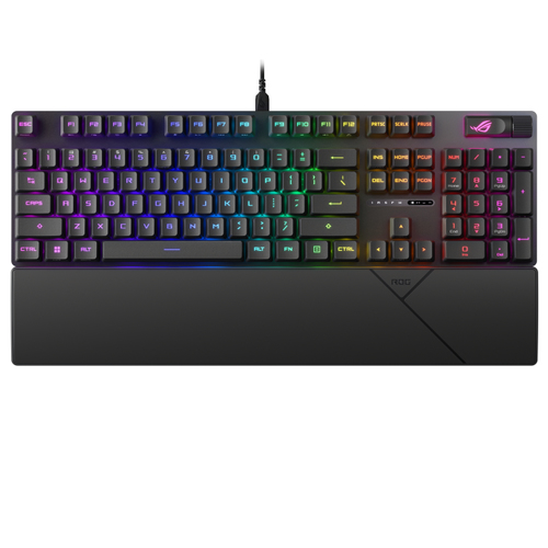 ASUS ROG STRIX SCOPE II clavier Gaming USB AZERTY Français Noir