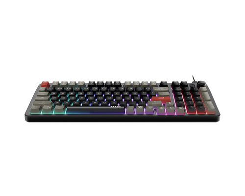MSI FORGE GK110 FR clavier Gaming USB QWERTY Anglais américain Noir