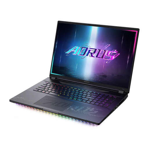 GIGABYTE AORUS MASTER 18 BZH Ordinateur Portable Gaming - 18,0“, 240Hz WQXGA, Intel Core 275HX, NVIDIA RTX 5090 GPU, 64Go DDR5 5600MHz, 2 x Gen4 1To SSD, Windows 11 Pro, Garantie 2 ans, AORUS MASTER 18 BZHC6FRD45SP