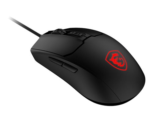 MSI FORGE GM100 souris Gaming Ambidextre USB Type-A Optique 6400 DPI