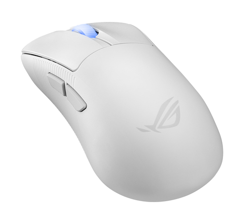 ASUS ROG Keris II Ace Wireless AimPoint White souris Gaming Droitier RF Wireless + Bluetooth + USB Type-A Optique 42000 DPI