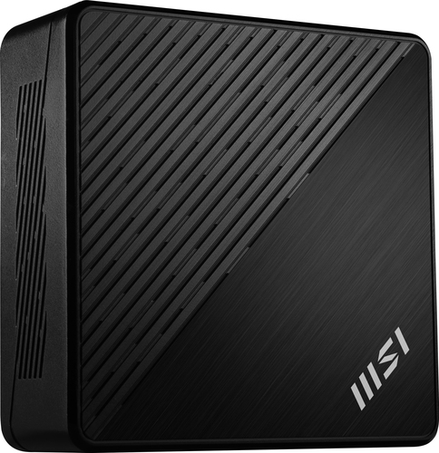 MSI Cubi N ADL S-078EU Intel® N N100 4 Go DDR4-SDRAM 128 Go SSD Windows 11 Pro Mini PC Noir