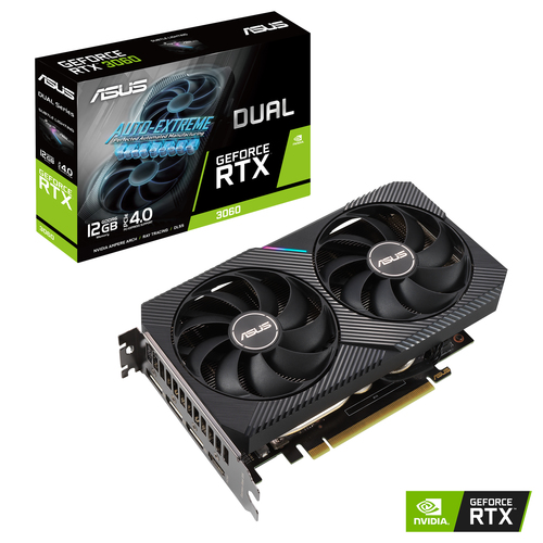 ASUS Dual -RTX3060-12G-V2 NVIDIA GeForce RTX 3060 12 Go GDDR6