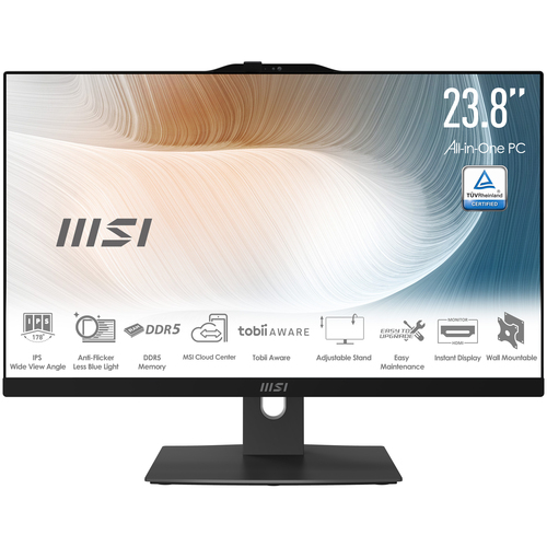 MSI Modern AM242TP 1M-1230EU Intel Core 3 100U 60,5 cm (23.8