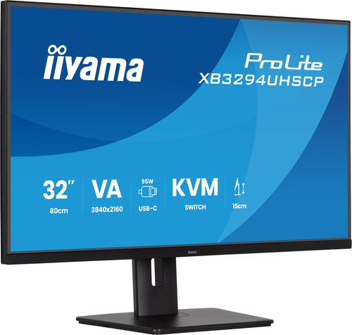 iiyama ProLite XB3294UHSCP-B1 écran plat de PC 80 cm (31.5