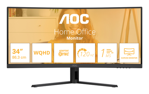 AOC B3 CU34B3E écran plat de PC 86,4 cm (34