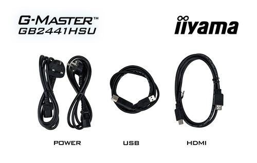 iiyama G-MASTER GB2441HSU-B1 écran plat de PC 60,5 cm (23.8