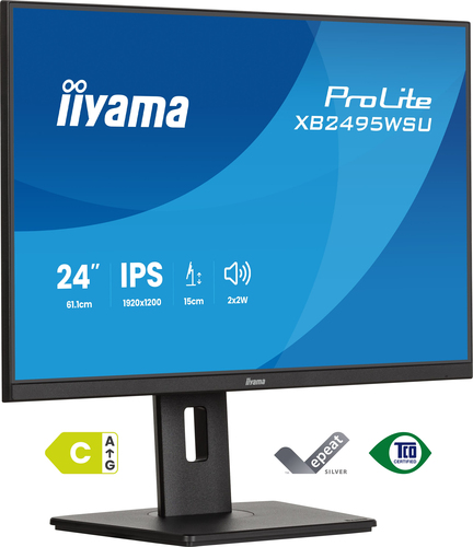 iiyama ProLite XB2495WSU-B1 écran plat de PC 61,2 cm (24.1