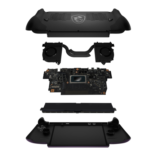 MSI Claw 8 EX AI+ CG3EM Launch Pack-008FR console de jeux portables 20,3 cm (8