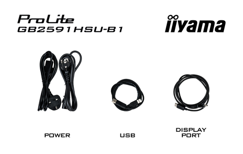 iiyama G-MASTER GB2591HSU-B1 écran plat de PC 62,2 cm (24.5