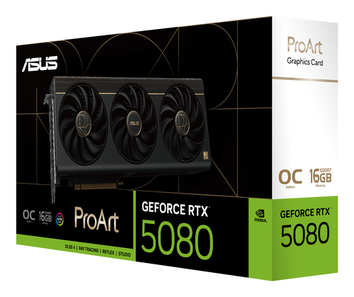 ASUS ProArt -RTX5080-O16G NVIDIA GeForce RTX 5080 16 Go GDDR7