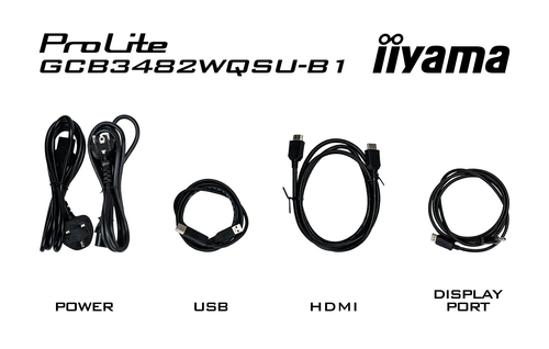iiyama GCB3482WQSU-B1 écran plat de PC 86,4 cm (34