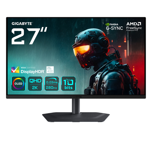 GIGABYTE MO27Q2A Moniteur de jeu OLED 2K QHD 27