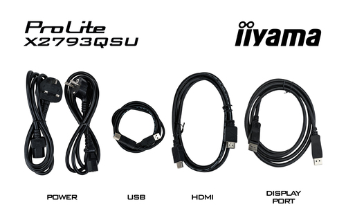 iiyama ProLite X2793QSU-B1 écran plat de PC 68,6 cm (27