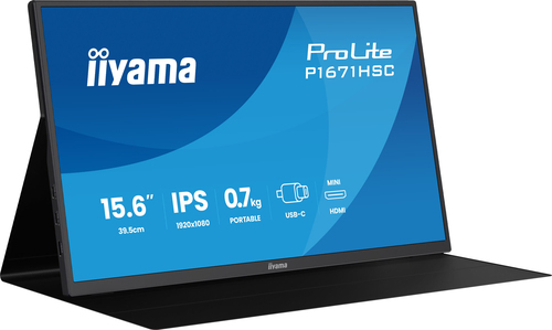 iiyama ProLite P1671HSC-B1 écran plat de PC 39,6 cm (15.6