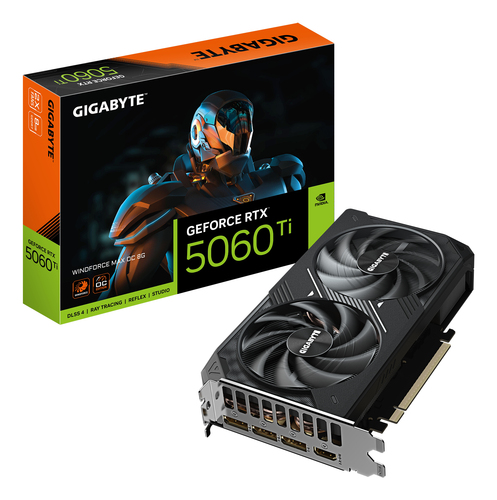 GIGABYTE GeForce RTX 5060 Ti WINDFORCE MAX OC 8G Carte Graphique