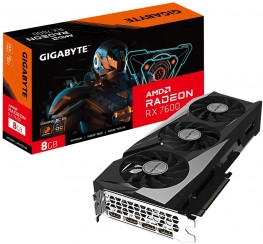 GIGABYTE GAMING Radeon RX 7600 OC 8G R76GAMING OC-8GD