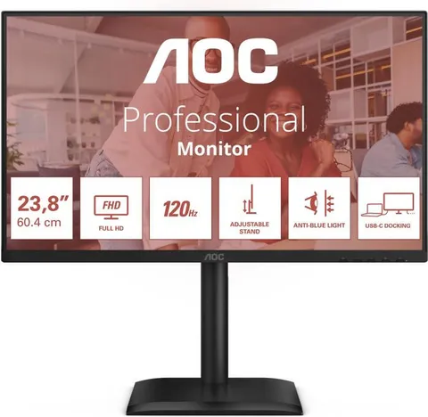 AOC 24E4CV, écran