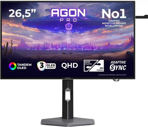 AOC AGP277QKDC, écran
