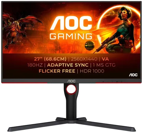 AOC Q27G3XMN/BK, écran