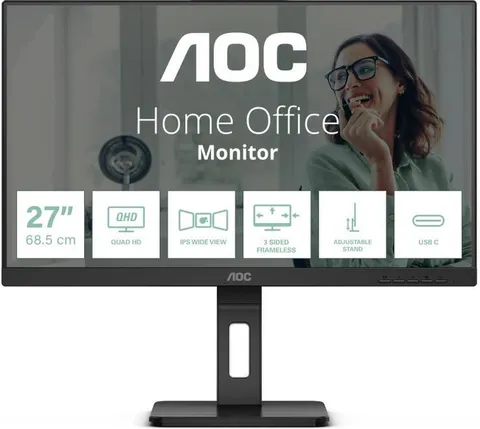 AOC Q27P3CV, écran