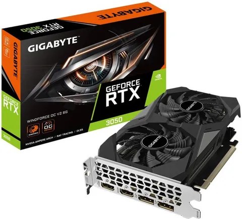 GIGABYTE GV-N3050WF2OCV2-6GD 1.0, carte graphique