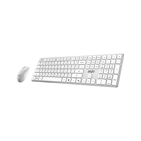 MSI FORGE K210 W COMBO WHITE FR, clavier